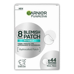 8H Blemish Patches - Hydrocolloid patches to reduce the appearance of spots in 8H, Ultra-thin & Invisible on all skin tones - 44 Patches