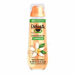 Ushuaïa 48 Hour Compressed Deodorant Orange Blossom, 100 ml