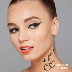 Epic Ink Eye Liner, Felt Tip Liner Pen, Waterproof, Vegan Formula, Pack of 2, Black