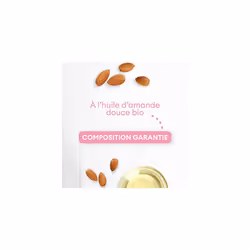 BÃ©bÃ© Cadum Cleansing Gel for Body and Hair with Almond Oil, Organic for Babies, 750 ml