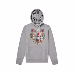 KENZO SWEAT Mens Hoodie Grey Jumper Pullover - XL