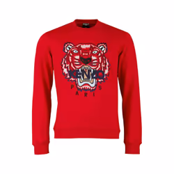 KENZO SWEAT Mens Sweatshirts Regular Fit Crew Neck - S