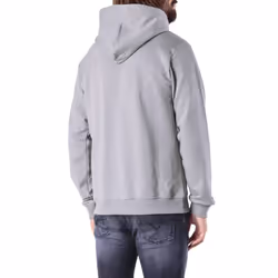 KENZO Mens Hoodie Classic Tiger Hoodie Jumper - Grey, XL