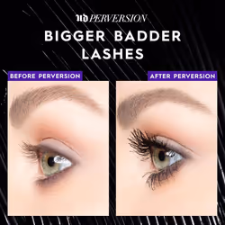Urban Decay Perversion Volumizing Mascara (Travel Size Mini)  Black Lengthening Mascara  Buildable Lash Volume & Length  Longwear  Non-waterproof  Clu