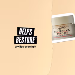 Kiehl's Buttermask For Lips  Hydrating Overnight Lip Mask  Nourishes & Restores Dry Lips  Intense Hydration  with Coconut Oil & Wild Mango Butter  Par