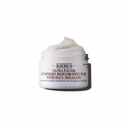Kiehl's Ultra Facial Overnight Hydrating Face Mask with 10.5% Squalane  Deeply Hydrates Skin & Strengthens Moisture Barrier   ...