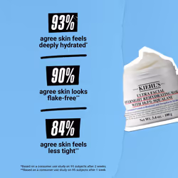 Kiehl's Ultra Facial Overnight Hydrating Face Mask with 10.5% Squalane  Deeply Hydrates Skin & Strengthens Moisture Barrier  Treats Dryness & Flaky Sk