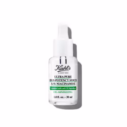 Kiehl's Ultra Pure High-Potency 5.0% Niacinamide Serum  Concentrated Face Serum for Oily Skin  Reduces Excess Oil and Shine   ...