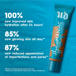 Urban Decay Hydromaniac Dewy Foundation (55 Medium Deep Neutral)  Hydrating Tinted Moisturizer for Dry Skin  Buildable Medium Coverage  Non-comedogeni