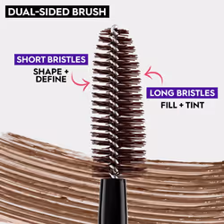 Urban Decay Big Bush Volumizing Tinted Eyebrow Gel (Caf? Kitty - Warm Medium Brown)  Waterproof  Smudge-Resistant  Flake-Resistant  Buildable Brow Gel