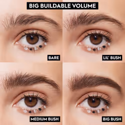 Urban Decay Big Bush Volumizing Tinted Eyebrow Gel (Brunette Betty - Warm Brown)  Waterproof  Smudge-Resistant  Flake-Resistant  Buildable Brow Gel Fi