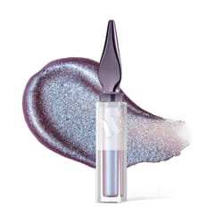 Urban Decay 24/7 Glaze-On Liquid Eyeshadow (Frost Boss - Blue Lavender Duo Chrome Shimmer)  Crease-resistant  Glitter Eye Makeup with Built-in Brush
