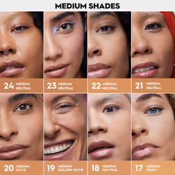 Urban Decay Face Bond Self-Setting Waterproof Foundation, Medium Coverage, Natural Matte Finish, 3% Niacinamide Serum Improves Skin Texture Feel, Tran