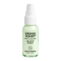 Youth To The People Superfood Skin Drip Smooth + Glow Barrier Face Serum - with Kale  Peptide  Niacinamide  Ceramides - Strengthens Skin Barrier + Eve