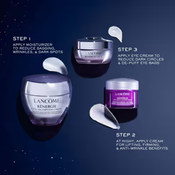 Lancme R?nergie Skincare Gift Set - H.P.N. 300-Peptide Face Cream  Full Size Eye Cream & Travel Size Night Cream - Limited Edition