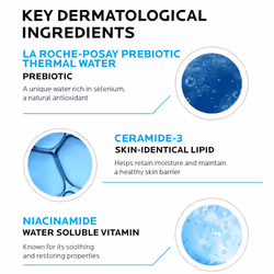 La Roche-Posay Toleraine Skin Care Set | Double Repair Face Moisturizer 100ml & Hydrating Gentle Cleanser 50ml | Oil Free Moisturizer & Face