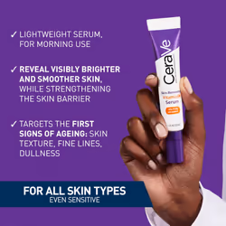 Skin Renewing 10% Pure Vitamin C Serum with Ceramides for Brighter and Smoother Skin, 30 ml
