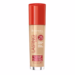 Rimmel Lasting Finish 25H Foundation With Comfort Serum, 203 True Beige, 30ml, Pump bottle, liquid, Hydrating, Moisturizing, ...