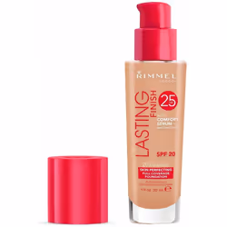 Rimmel Lasting Finish 25H Foundation With Comfort Serum, 203 True Beige, 30ml