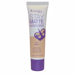 Rimmel London Stay Matte Liquid Mousse Foundation Shine Control 30ml Ivory #100