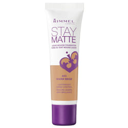 Rimmel Stay Matte Foundation  Warm Beige  1 Fluid Ounce