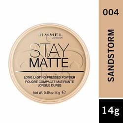Rimmel Stay Matte Long Lasting Pressed Powder - 004 Sand Storm