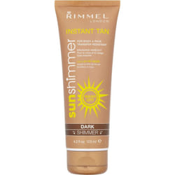 Rimmel Sunshimmer Instant Tan for Face and Body Dark Shimmer, 125ml