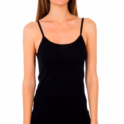Camiseta Liberty De Tirantes Sin Costuras Para Mujer 4786 - black, S