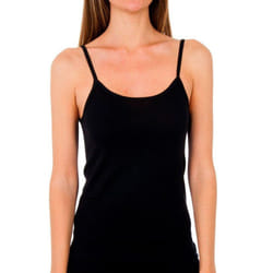 Camiseta Liberty De Tirantes Sin Costuras Para Mujer 4786 - black, S