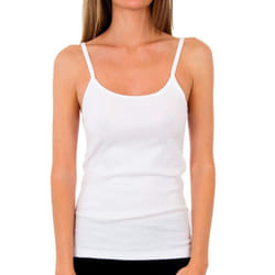 Camiseta Liberty De Tirantes Sin Costuras Para Mujer 4786 - white, M
