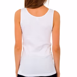 Camiseta Milan De Tirantes Sin Costuras Para Mujer 4750 - white, M