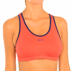 Sujetador Deportivo Con Banda ElÃ¡stica Bajo Pecho S04n0 Para Mujer - multicolor, S