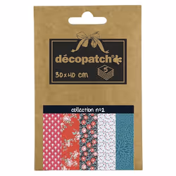 Décopatch DP002O, Art paper, 5 sheets