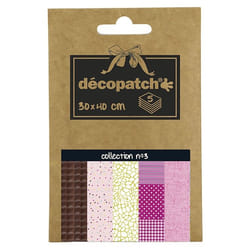 Décopatch DP003O art paper 5 sheets