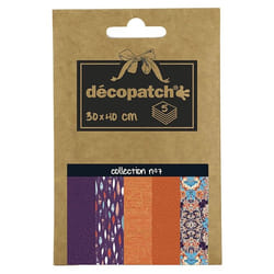 Décopatch DP007O art paper 5 sheets