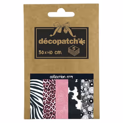 Décopatch DP009O, Art paper, 5 sheets