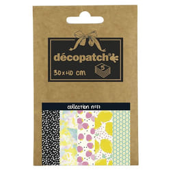 Décopatch DP017O art paper 5 sheets
