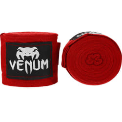 Venum 2.5m Boxing Hand Wraps - Red