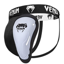 Venum Challenger MMA Boxing Groinguard & Support Protection White/Black - White, L