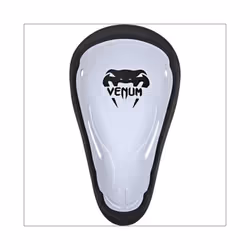 Venum Challenger Mens Groin Guard Black/White - Black/White, XL