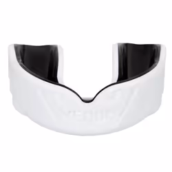 Venum Challenger Mouthguard, Single mouthguard, Black, White, Boxing and martial arts, Adult, CE