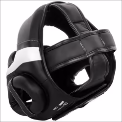 Venum Elite Head Guard Black/White