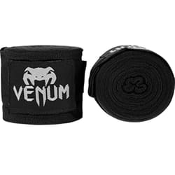 Venum Kontact Boxing Hand Wraps - Black/Gold  180 in