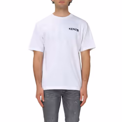 KENZO Boke Flower 2.0 Mens T Shirts Casual Tops - White, S