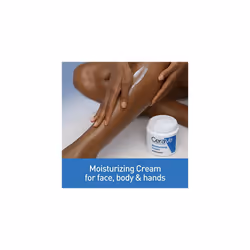 CeraVe Moisturising Cream for Dry to Very Dry Skin 454g with Hyaluronic Acid & 3 Essential Ceramides