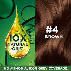 Color Naturals CrÃ¨me hair color, Shade 4 Brown, 70ml + 60g
