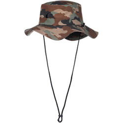 Quiksilver Mens Bushmaster Safari Trekking Bucket Boonie Hat - S/M, Camo