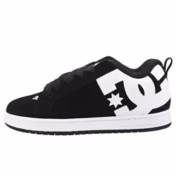 DC Shoes Court Graffik Mens Skate Trainers in Black - 7.5