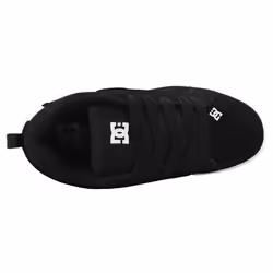 DC Shoes Court Graffik Mens Skate Trainers in Black - 7.5 - Additional view 4