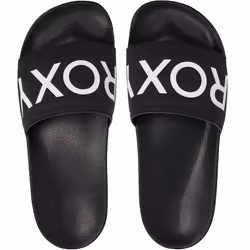 Roxy Womens Slippy Summer Beach Pool Sandals Thongs Flip Flops Slides Sliders - 3 UK, Black